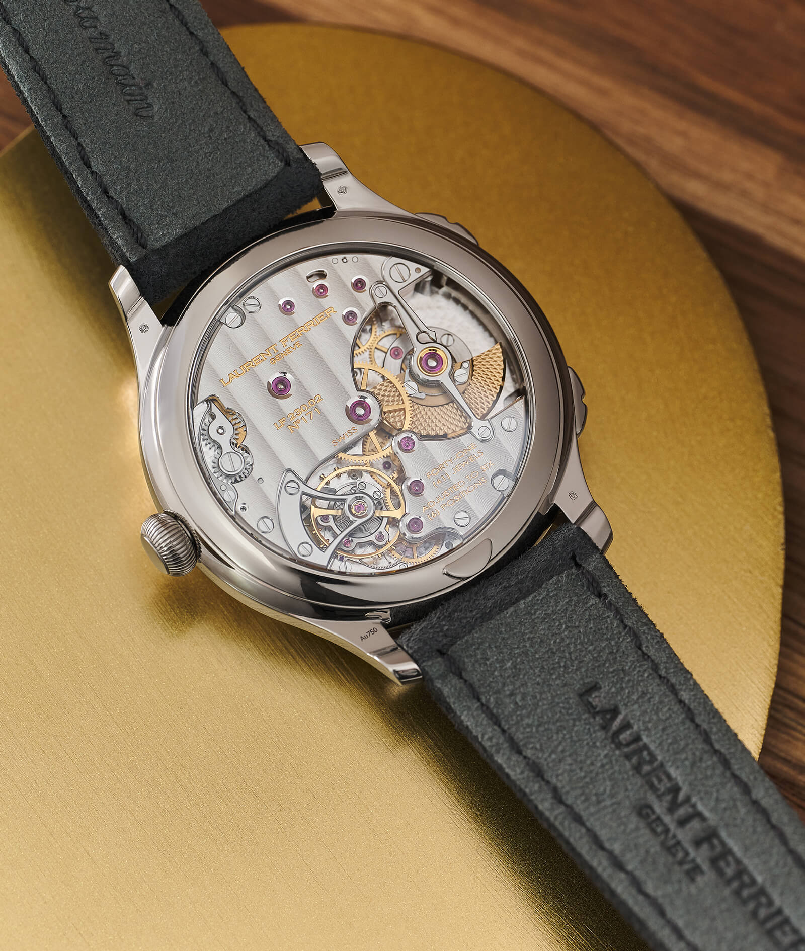 Laurent Ferrier Classic Traveler Globe Night Blue