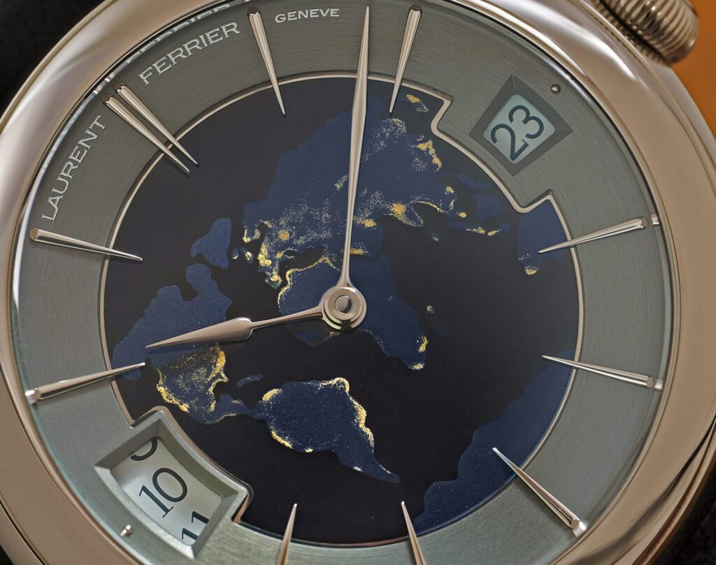 Laurent Ferrier Classic Traveler Globe Night Blue