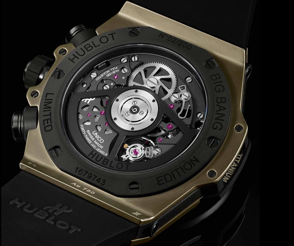 Hublot Big Bang Unico Full Magic Gold